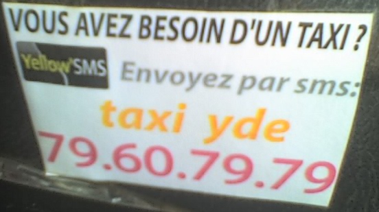 Cameroun : Commandez un taxi par sms, c'est possible!